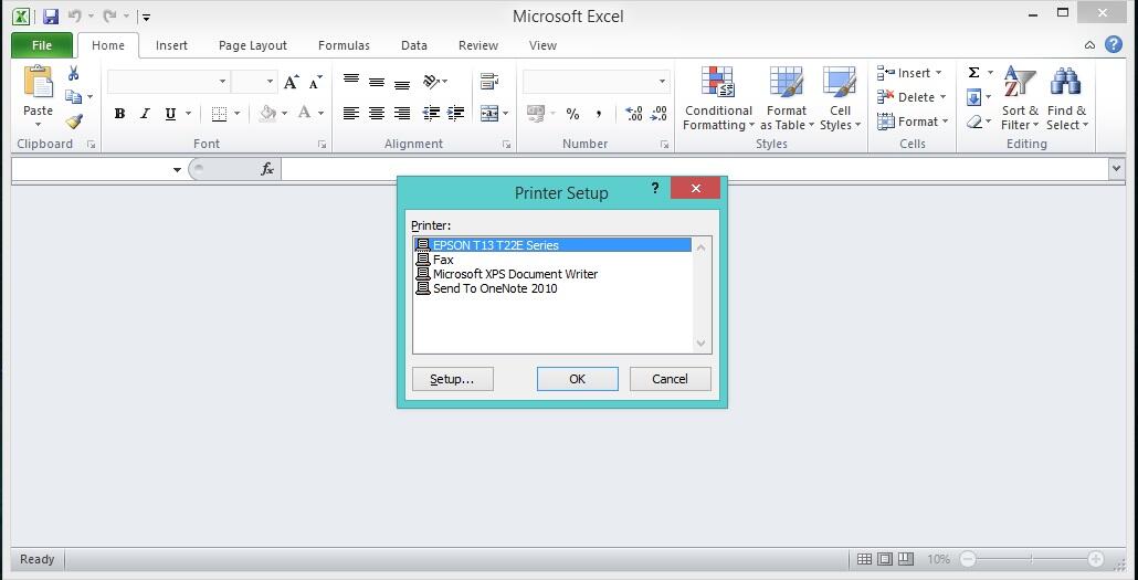 Office 2010 Tidak Bisa Ngeprint.