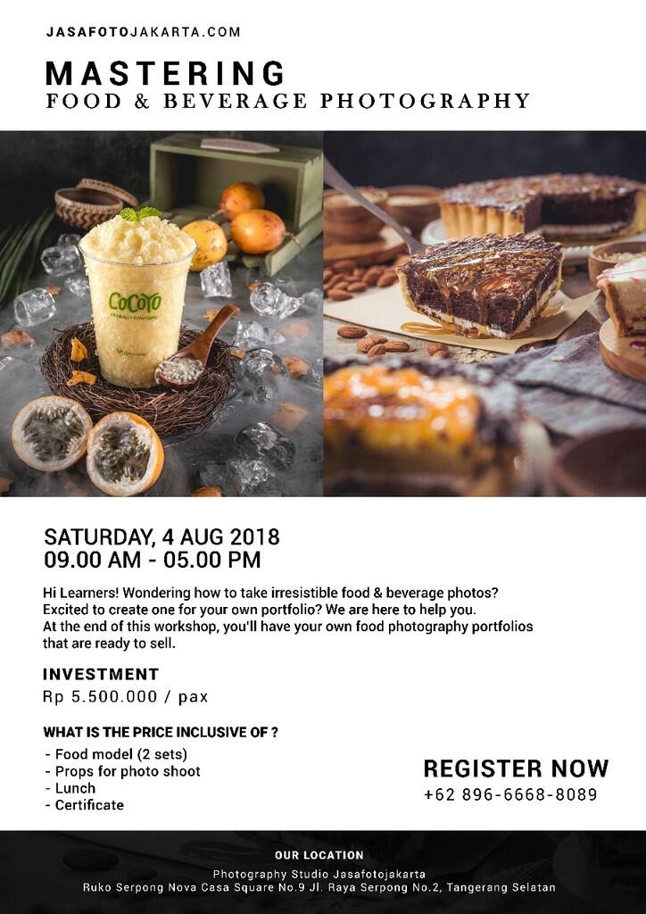Mastering Food & Beverage Photography