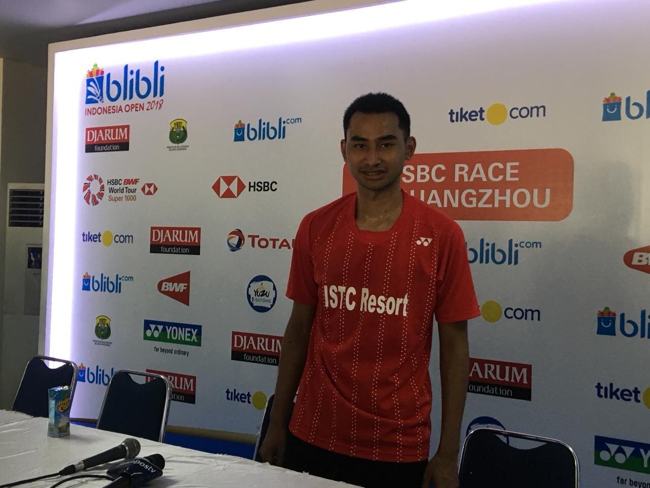 Tommy Sugiarto Lolos Babak Kedua Indonesia Open 2018