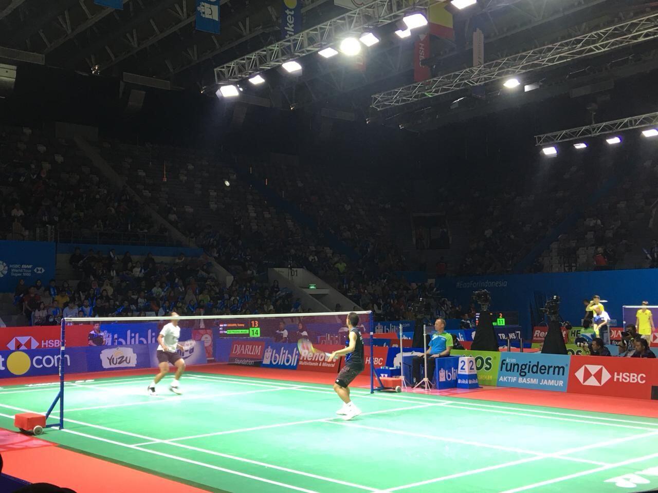 Tommy Sugiarto Lolos Babak Kedua Indonesia Open 2018
