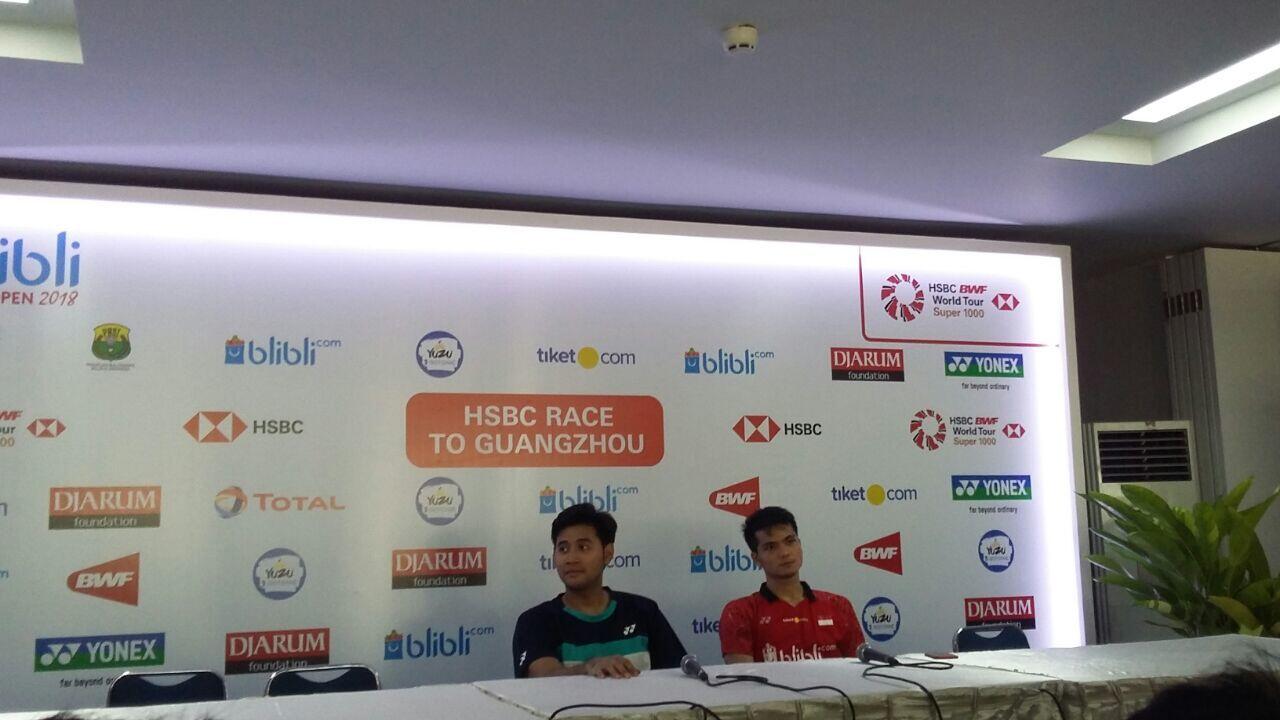 Indonesia Open: Ganda Putra Ricky/Angga Melaju ke Perempat Final