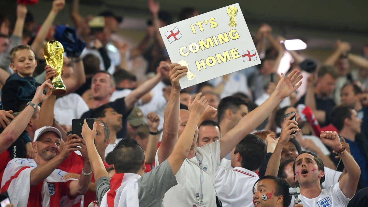 "Football's Coming Home": Begini Lagu Fans Inggris untuk Southgate