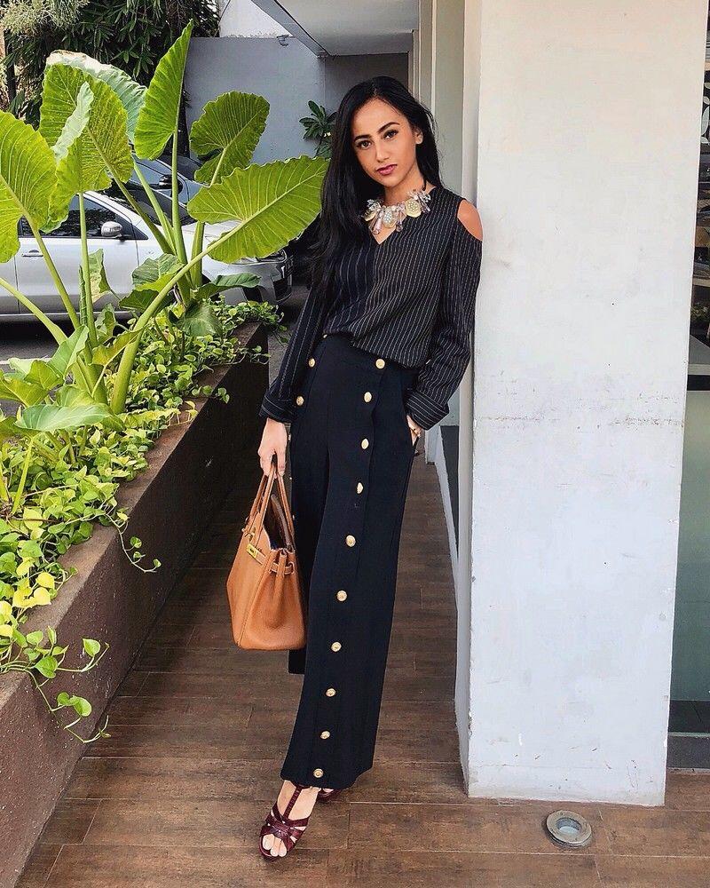 10 Gaya Chic Karina Basrewan, Puteri Indonesia Kekasih Jaz Hayat