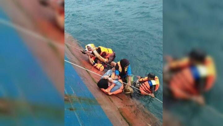 Seluruh Penumpang KM Lestari Maju Berhasil Dievakuasi