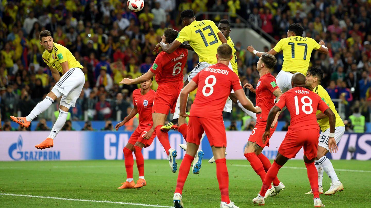 4 Rekor Kotor yang Mewarnai Laga Panas Inggris Kontra Kolombia