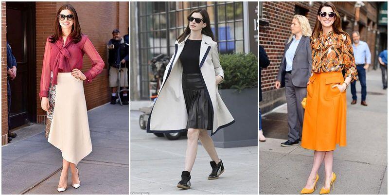 Tampil Super Stylish dengan 9 Gaya ala Anne Hathaway