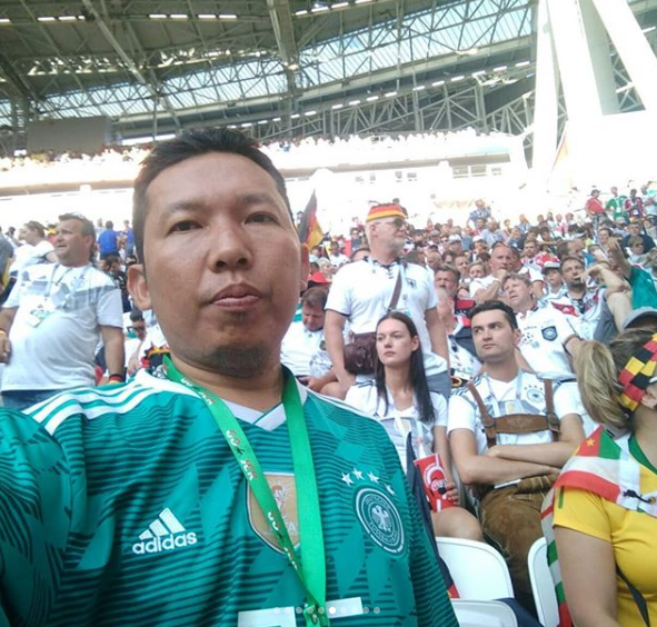 Kisah Driver Ojol Wujudkan Mimpi Nonton Piala Dunia di Rusia