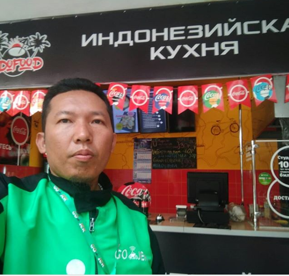 Kisah Driver Ojol Wujudkan Mimpi Nonton Piala Dunia di Rusia