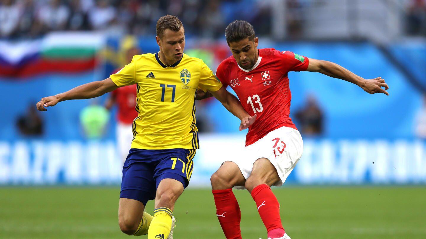 Kutukan Hampiri Swiss, Swedia Menang Tipis dan Lolos ke Perempat Final