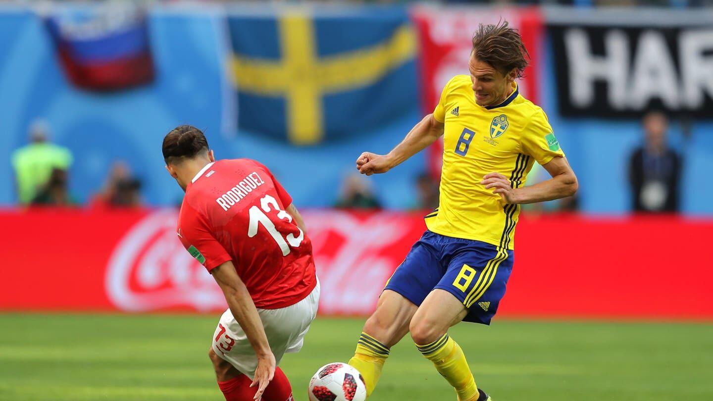 Kutukan Hampiri Swiss, Swedia Menang Tipis dan Lolos ke Perempat Final