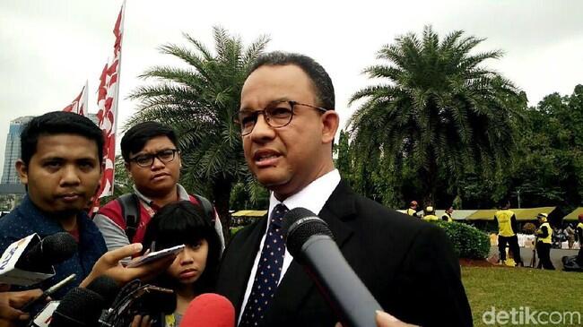 Anies Bantah Teken Surat Tolak Acara Aktivis '98 di Monas