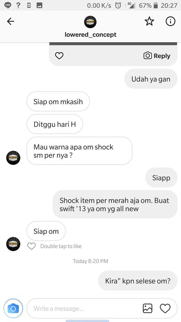 Hati-Hati yang ingin membeli barang dari Instagram Lowered_Concept