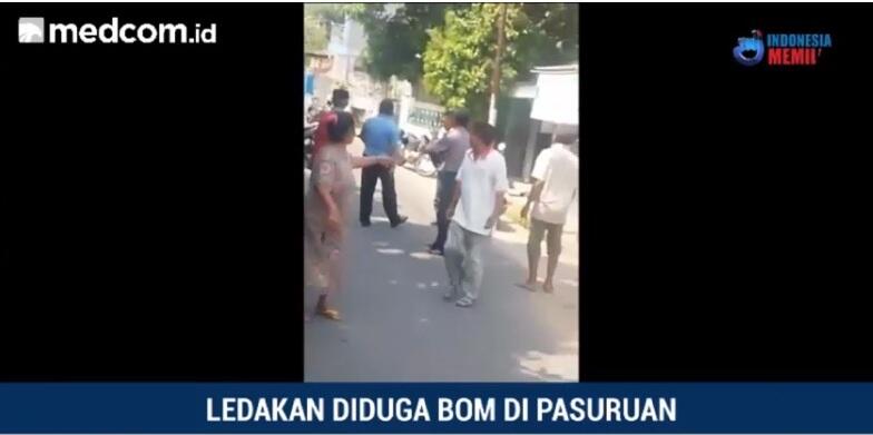 Ledakan Diduga Bom Terjadi di Pasuruan