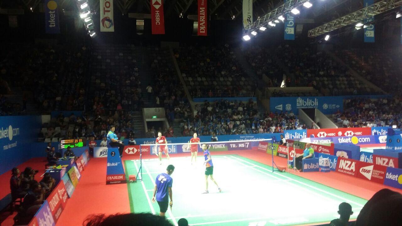Indonesia Open: Ganda Campuran Indonesia Saling Jegal di Semifinal