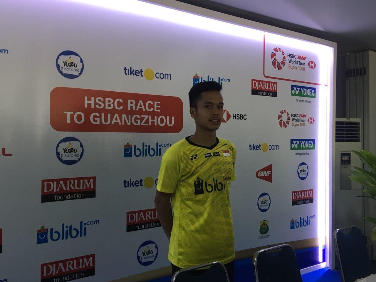 Anthony Ginting Takluk, Tunggal Putra Sisakan Tommy Sugiarto