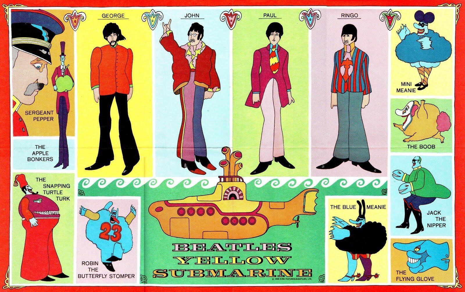 9 Hal Tentang Yellow Submarine, Film Animasi The Beatles