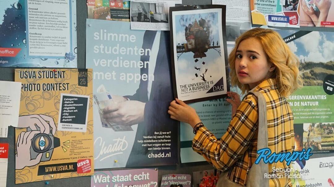Kompak, 10 Potret Seru Pemeran Film Roman Picisan Syuting di Belanda