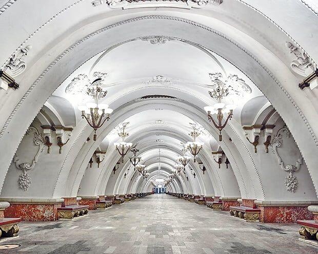 10 Potret Kemewahan Stasiun Metro Rusia, Tercantik Sedunia Lho