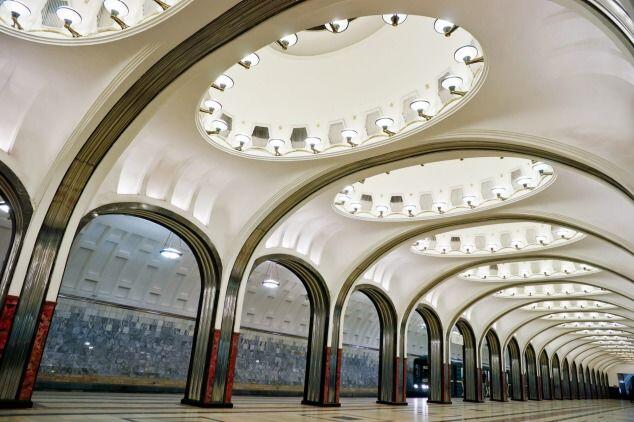 10 Potret Kemewahan Stasiun Metro Rusia, Tercantik Sedunia Lho