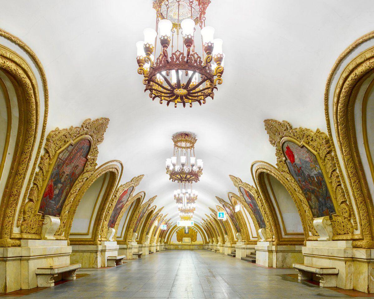 10 Potret Kemewahan Stasiun Metro Rusia, Tercantik Sedunia Lho