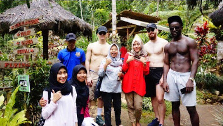 Taman Sungai Mudal Surganya Air Terjun Di Yogyakarta
