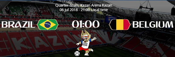 Apakah Brazil Atau Belgium Yang Akan Maju Kebabak 8 Besar ?
