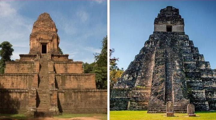 Kemiripan Bentuk Candi Di Dua Benua Yang Berbeda