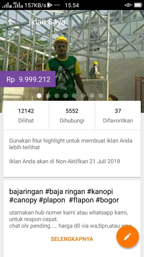 Kecewa Sama Olx - Situs iklan Olx - Iklan dinonaktikan Cuman Karna Ganti Harga