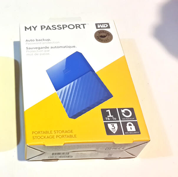 Jual Murah Cepat HDD External 2.5" WD My Passport 1TB NEW Grs Resmi !