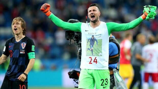 Pesan Haru di Balik Selebrasi Subasic Saat Kroasia Tundukkan Denmark