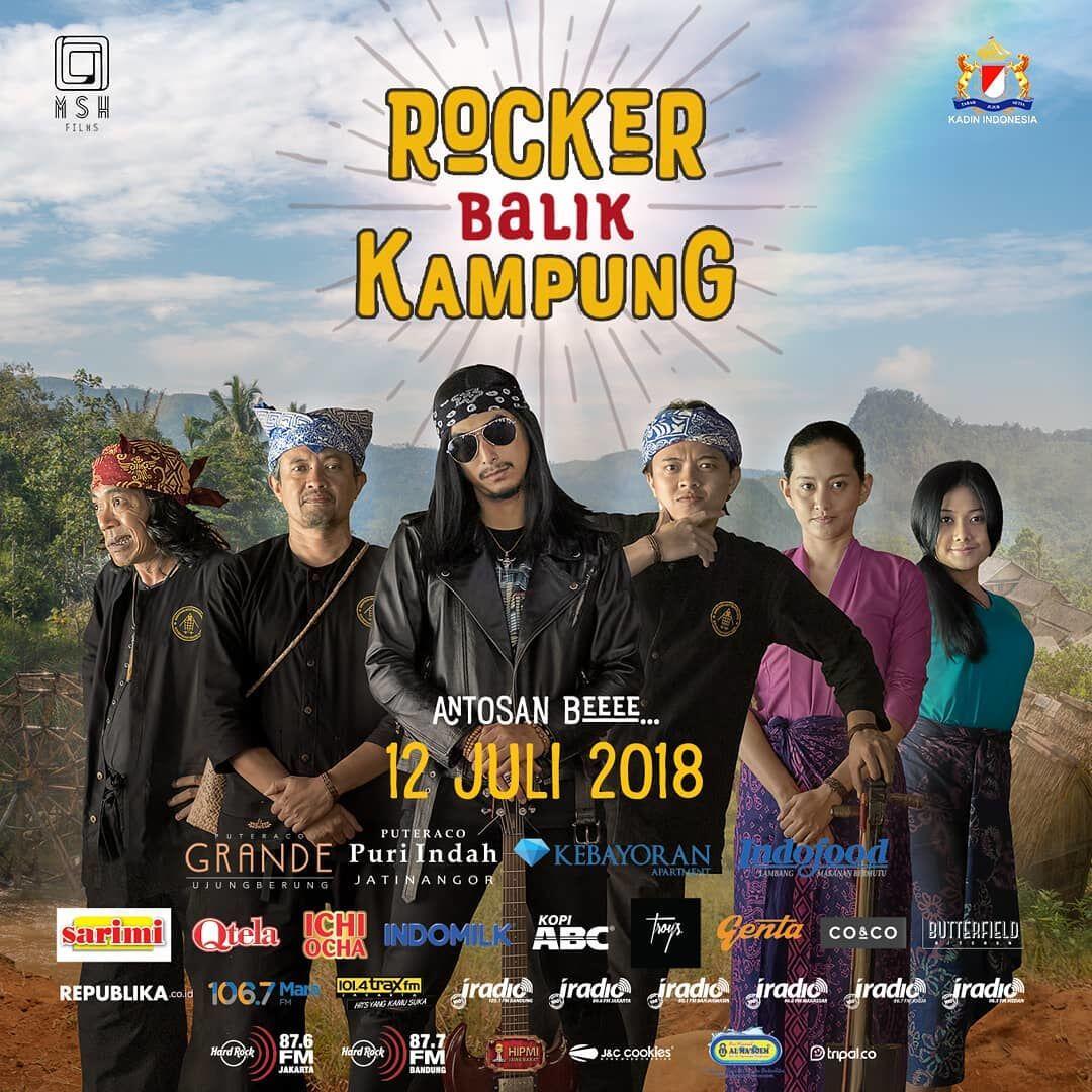 10 Transformasi Wingky Hingga Bisma di Film "Rocker Balik Kampung"