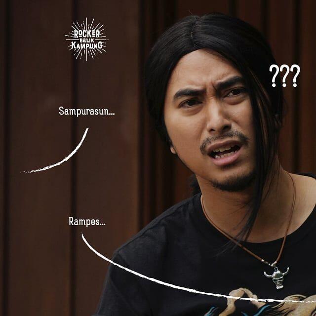 10 Transformasi Wingky Hingga Bisma di Film "Rocker Balik Kampung"