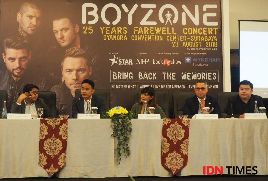 7 Alasan Mengapa Kamu Harus Nonton Konser Boyzone di Surabaya