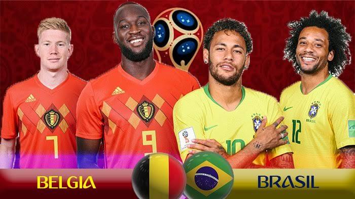 SIMAK !! PERSIAPAN PERTANDINGAN BELGIA VS BRAZIL