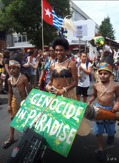 Kampanye Papua Merdeka di Oxford 1 Juli 2018