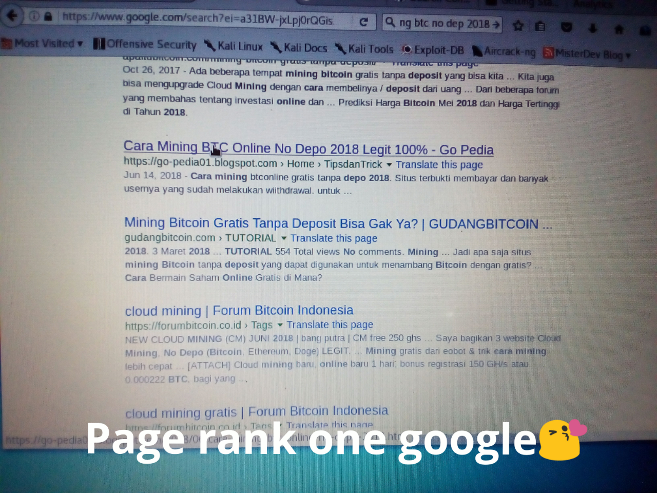 SEO Kunci Sukses Blog Dan Website