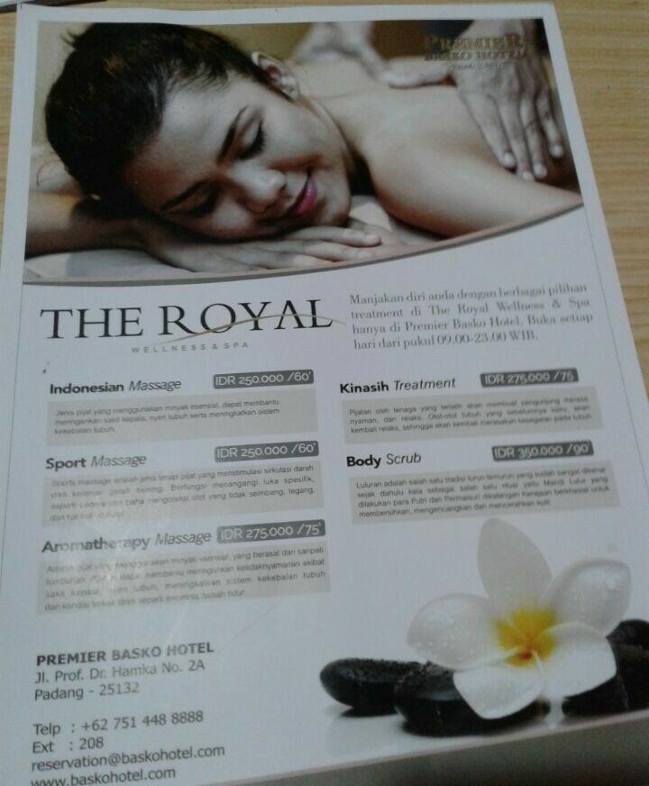Royal spa Padang (Basko Hotel )
