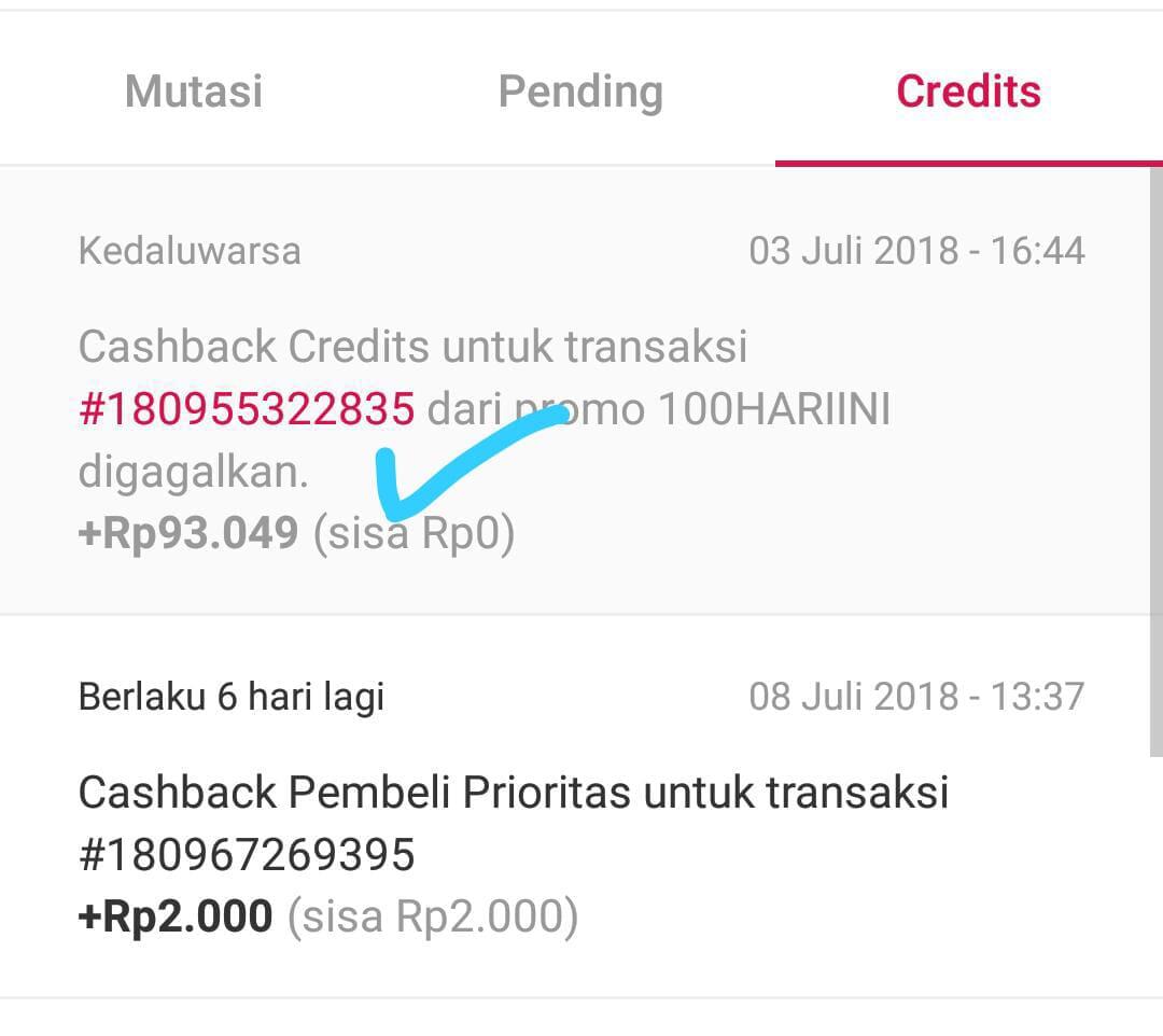 Bukalapak, lagi-lagi pembatalan Cashback tanpa alasan jelas 