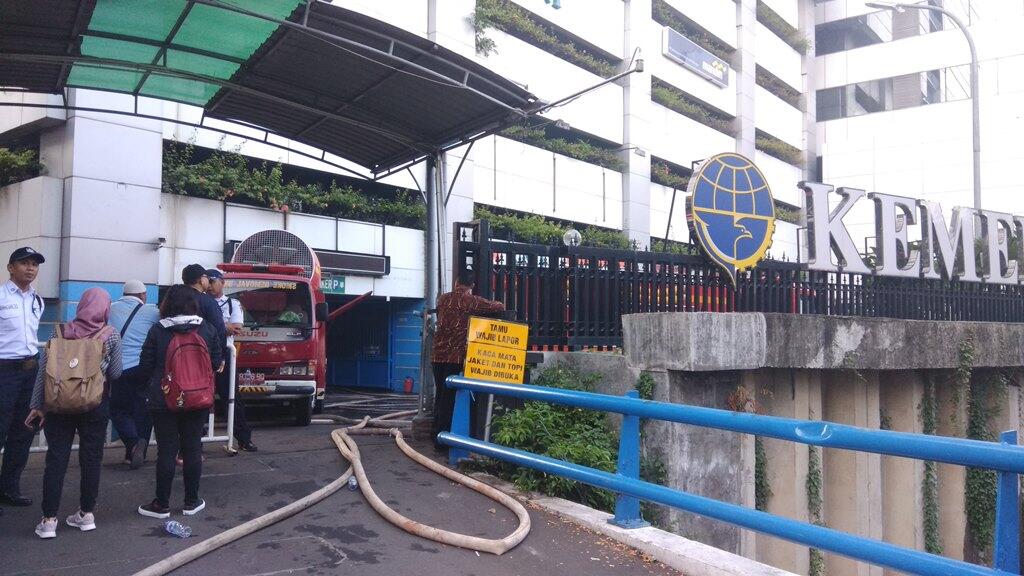 Korban Tewas Kebakaran Gedung Kemenhub Bertambah