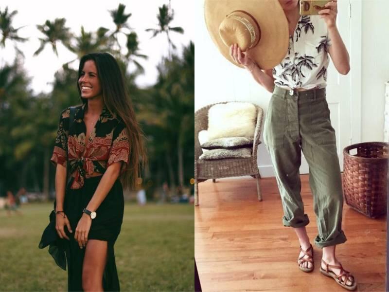 Dress Code Wajib Saat Liburan Adalah Kemeja Hawaii. Summer Vibes-nya Dapet Banget!