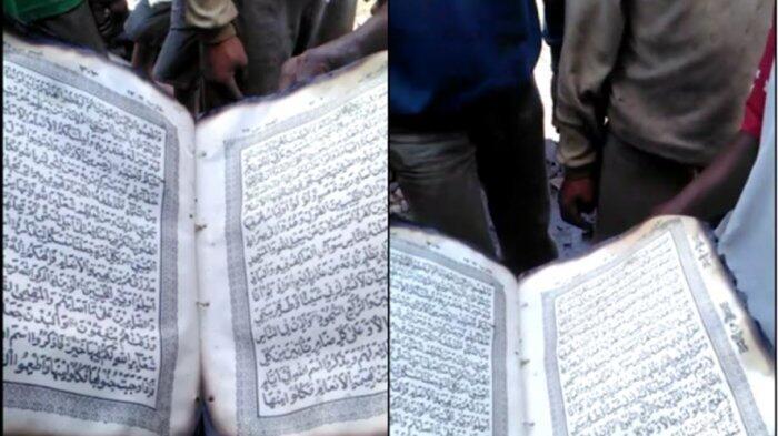 Allahu Akbar, Alquran Luput dari Kebakaran Hebat di Wonosobo