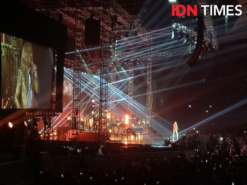Konser di Jakarta, Celine Dion Sukses Buat Penonton Susah Move On