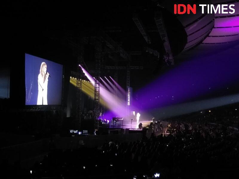 Konser di Jakarta, Celine Dion Sukses Buat Penonton Susah Move On