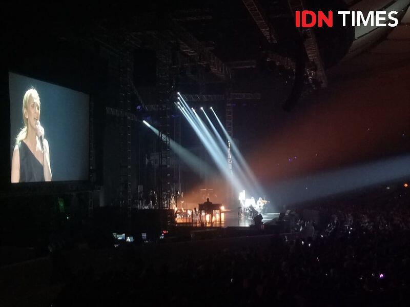 Konser di Jakarta, Celine Dion Sukses Buat Penonton Susah Move On