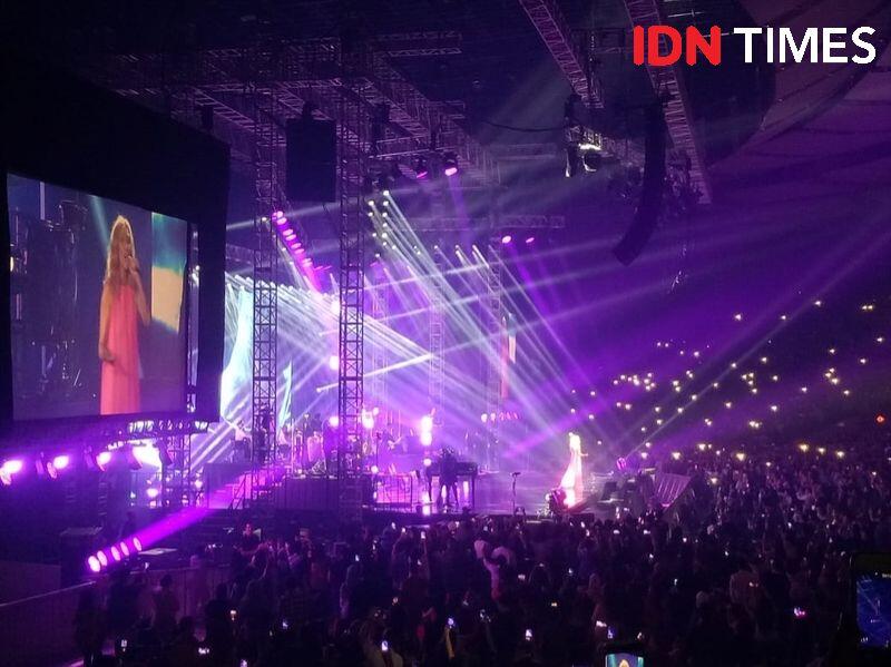 Konser di Jakarta, Celine Dion Sukses Buat Penonton Susah Move On
