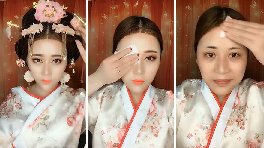 10 Foto Before dan After Make Up yang Mencengangkan, Bikin Melongo!