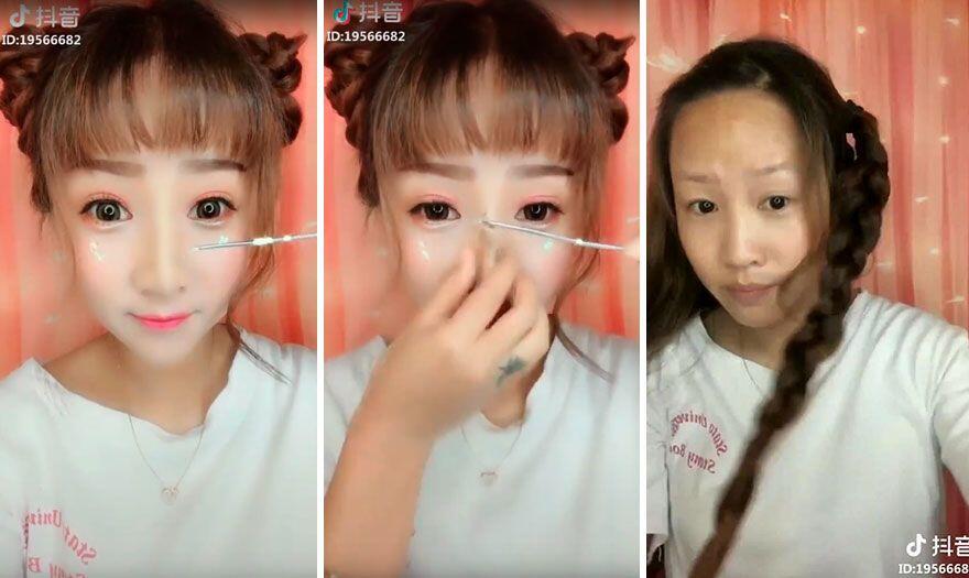 10 Foto Before dan After Make Up yang Mencengangkan, Bikin Melongo!