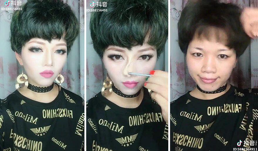 10 Foto Before dan After Make Up yang Mencengangkan, Bikin Melongo!