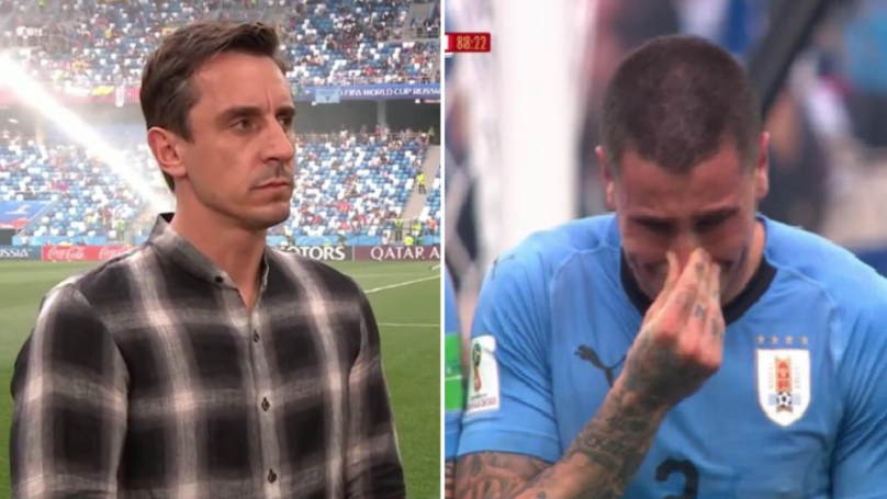 Sebut Tangis Gimenez Memalukan, Gary Neville Dikecam Netizen
