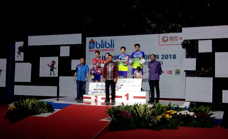 Review Babak Final Indonesia Open 2018, Indonesia Sabet 2 Gelar